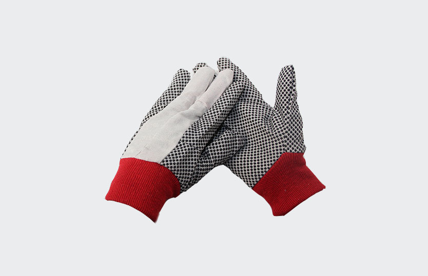 Drill Dotted Gloves